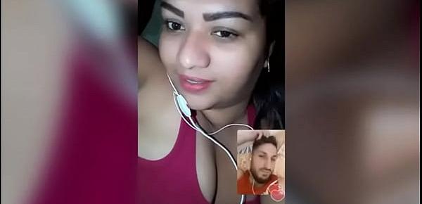  Indian bhabi sexy video call over phone